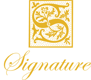 Signature perfumes and colognes
