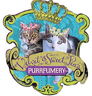 Velvet & Sweet Pea’s Purrfumery perfumes and colognes