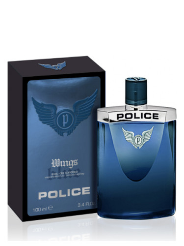 Police Wings Blue